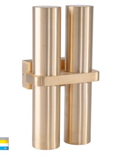 LUZ Up & Down Wall Pillar Light Brass - HV10592THV10592T