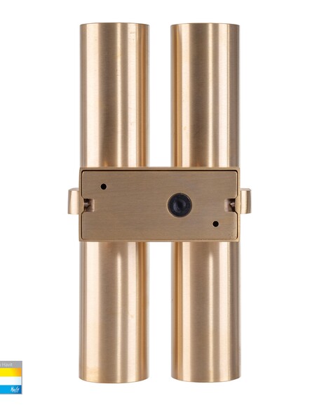LUZ Up & Down Wall Pillar Light Brass - HV10592THV10592T