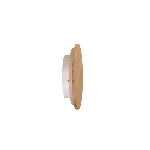 OL53201/20NAT - Dot 200mm Natural Timber CCT LED OL53201/20NAT