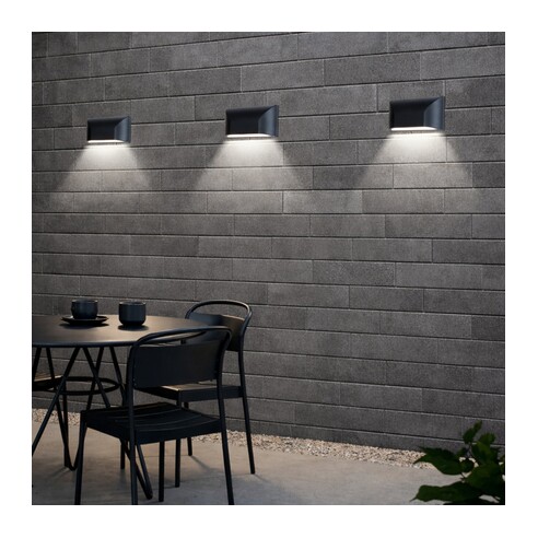 BLOC EX5-WH3C - BLOC Exterior 5W LED WALL LIGHT - BLOC EX5-WH3C
