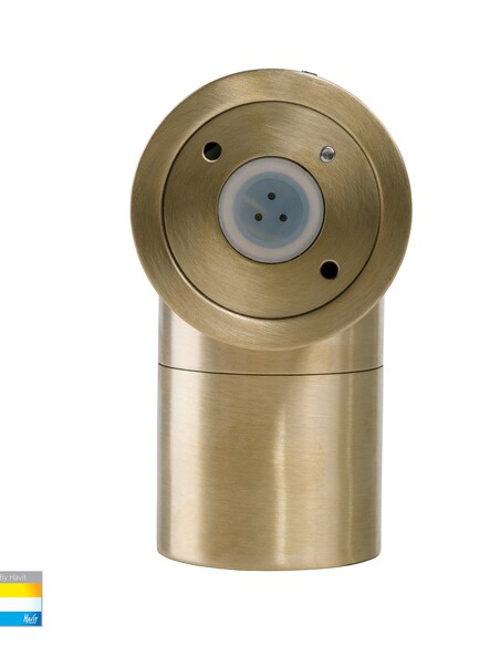 TIVAH Single Fixed Wall Pillar Light Brass - HV1155T