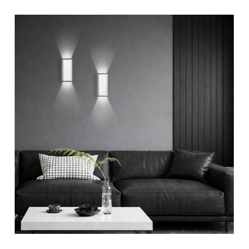 BLOC EX8-WH3C - BLOC LED 8W UP-DOWN WALL LIGHT - BLOC EX8-WH3C