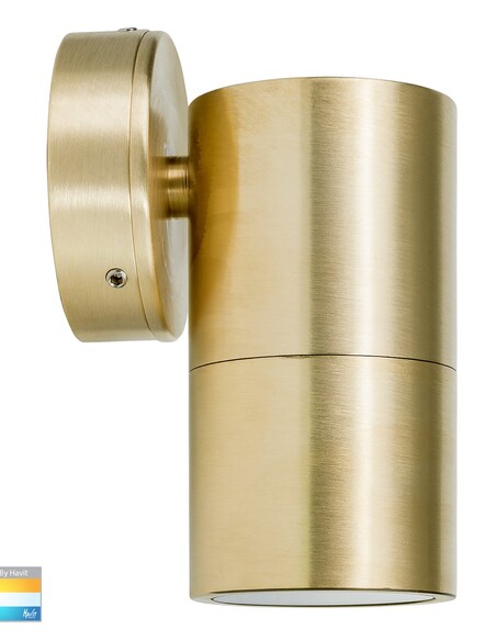 TIVAH Single Fixed Wall Pillar Light Brass - HV1157MR16T