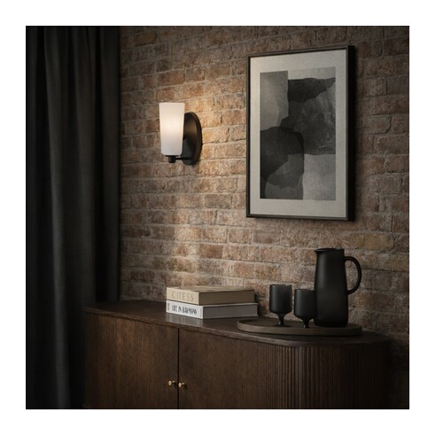 BREVAN WB1-BKMB - BREVAN 1 LIGHT WALL BRACKET - BREVAN WB1-BKMB