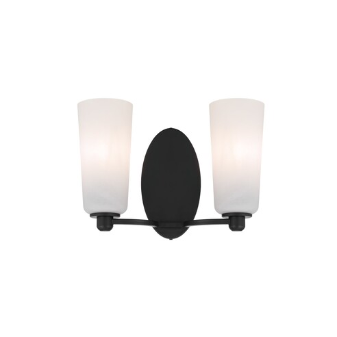 BREVAN WB2-BKMB - BREVAN 2 LIGHT WALL BRACKET - BREVAN WB2-BKMB