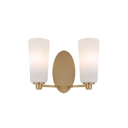 BREVAN WB2-BKMB - BREVAN 2 LIGHT WALL BRACKET - BREVAN WB2-BKMB