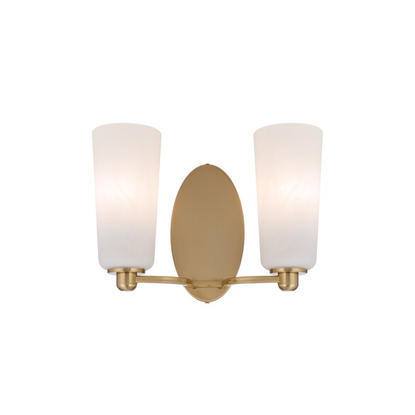 BREVAN WB2-BKMB - BREVAN 2 LIGHT WALL BRACKET - BREVAN WB2-BKMB