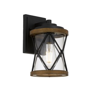 CAPSTAN EX25-BK - CAPSTAN 25 EXTERIOR WALL LIGHT - BLACKCAPSTAN EX25-BK