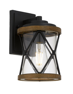 Capstan Exterior Wall Light 25 Black - CAPSTAN EX25-BKCAPSTAN EX25-BK