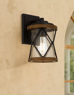Capstan Exterior Wall Light 25 Black - CAPSTAN EX25-BKCAPSTAN EX25-BK 2