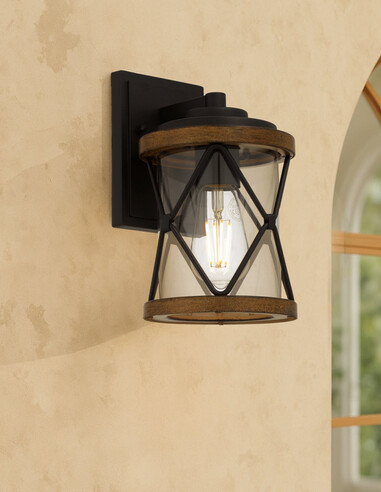Capstan Exterior Wall Light 25 Black - CAPSTAN CAPSTAN EX25-BK
