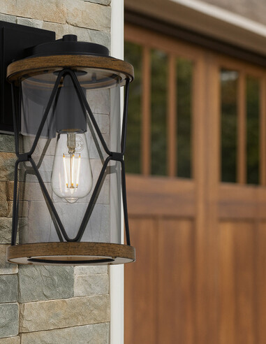 Capstan Exterior Wall Light 35 Black - CAPSTAN CAPSTAN EX35-BK