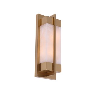 PUENTE1 - PUENTE Interior Rectangular Marble with Brass PUENTE1