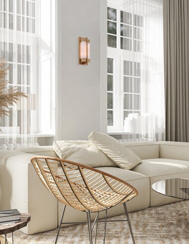 PUENTE1 Interior Wall Light Rectangular White - PUENTE1