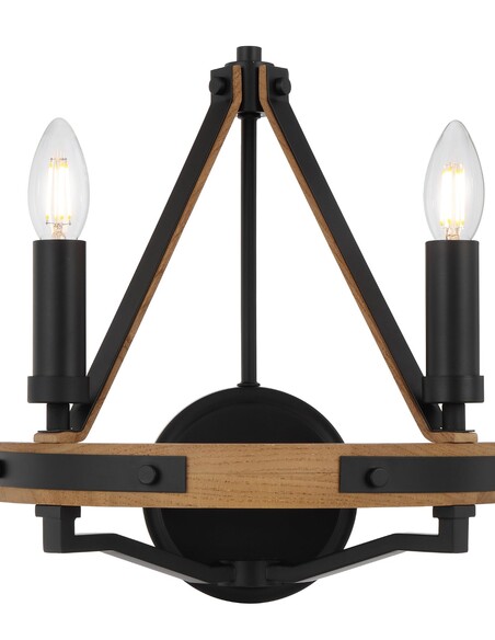 Darien Wall Light 2 - DARIEN WB2-ASH