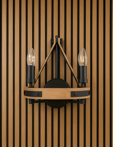 Darien Wall Light 2 - DARIEN WB2-ASHDARIEN WB2-ASH