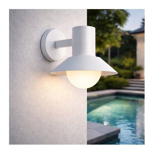 DELORE EX-BK - DELORE EXTERIOR WALL LIGHT - BLACKDELORE EX-BK