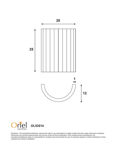 OL53514 Wall Sconce - OL53514OL53514