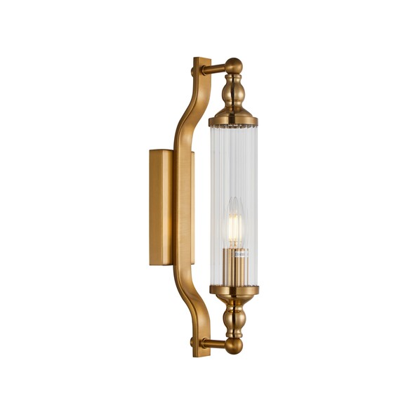 RODILLO1 - RODILLO Interior Tubular Clear Glass Wall Lights