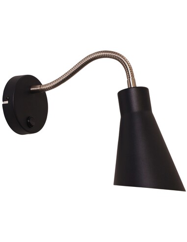 THOR WALL LIGHT BLACK w/ SWITCH - OL53935BKOL53935BK