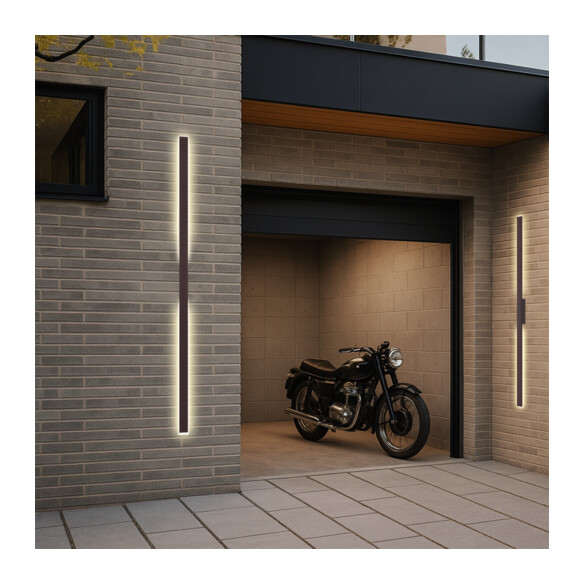 EBIZA EX180-BK - EBIZA 180 EXTERIOR WALL LIGHT - EBIZA EX180-BK