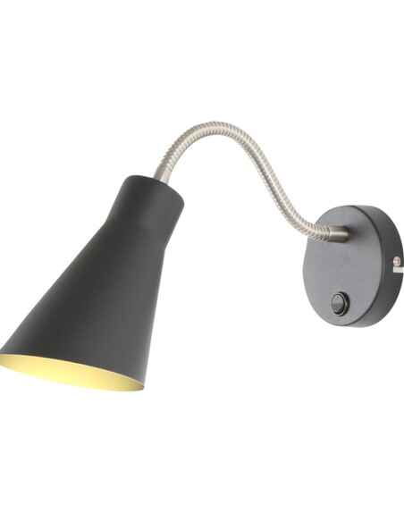 THOR WALL LIGHT BLACK w/ SWITCH - OL53935BKOL53935BK