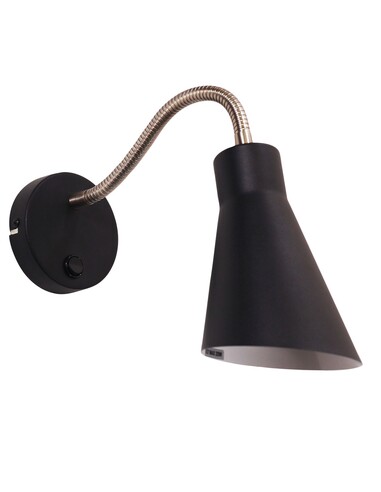 THOR WALL LIGHT BLACK w/ SWITCH - OL53935BKOL53935BK