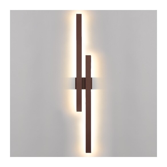 EBIZA EX2-RST - EBIZA 2 LIGHT EXTERIOR WALL LIGHT