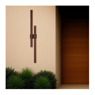 EBIZA EX2-RST - EBIZA 2 LIGHT EXTERIOR WALL LIGHTEBIZA EX2-RST 2