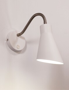 THOR WALL LIGHT WHITE w/ SWITCH - OL53935WHOL53935WH 2