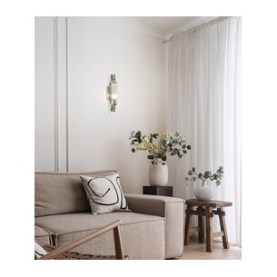 RODILLO2 - RODILLO Interior Tubular Clear Glass Wall LightsRODILLO2 2