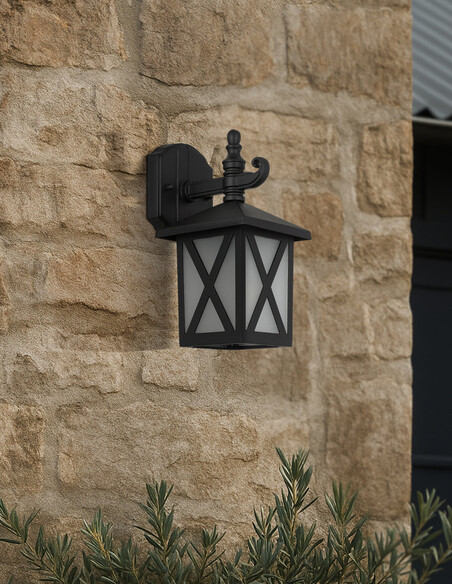Eldon Exterior Wall Light Black 25W - ELDON EX-BKELDON EX-BK