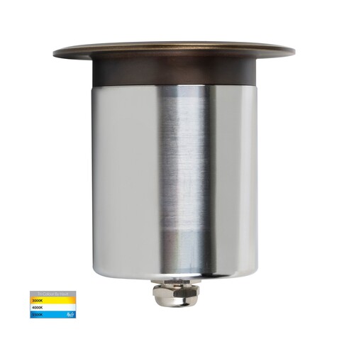 HV19022T-AB - Ollo Antique Brass TRI Colour LED HV19022T-AB