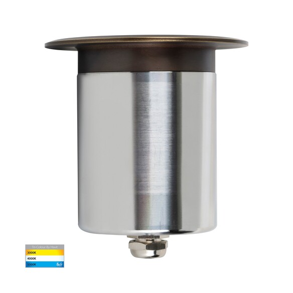 HV19022T-AB - Ollo Antique Brass TRI Colour LED HV19022T-AB