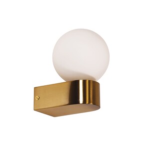 OL54251SB - Minne Wall Light IP44 Satin BrassOL54251SB