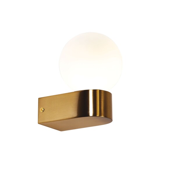 OL54251SB - Minne Wall Light IP44 Satin BrassOL54251SB