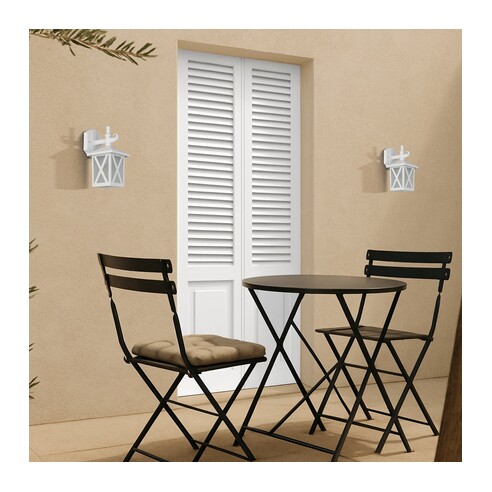 ELDON EX-WH - ELDON EXTERIOR WALL LIGHT - WHITEELDON EX-WH