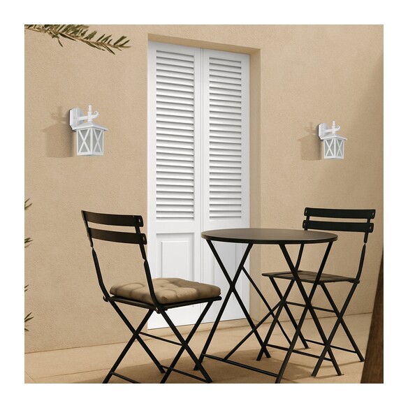 ELDON EX-WH - ELDON EXTERIOR WALL LIGHT - WHITEELDON EX-WH