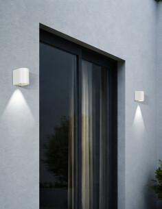 Eos2 Exterior Wall Light 1 Black 1W GU10 - EOS2 EX1-BKEOS2 EX1-BK 2
