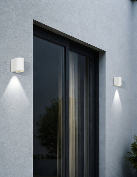 Eos2 Exterior Wall Light 1 Black 1W GU10 - EOS2 EOS2 EX1-BK