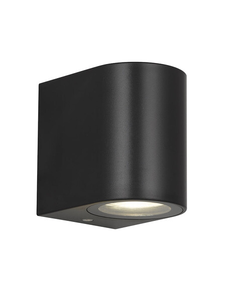 Eos2 Exterior Wall Light 1 Black 1W GU10 - EOS2 EOS2 EX1-BK