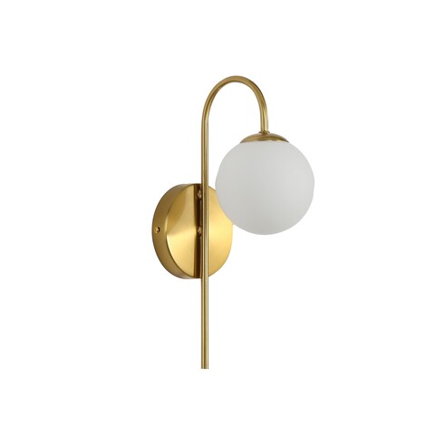 OL54260SB - NOXE Satin Brass Arm with Opal Matt OL54260SB