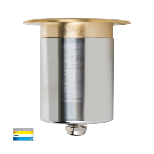 HV19022T-BR - Ollo Brass TRI Colour LED Wall or HV19022T-BR