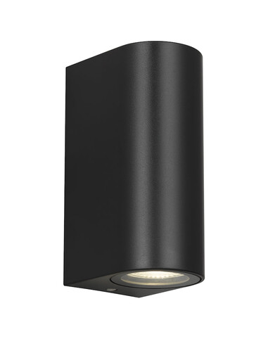 Eos2 Exterior Wall Light 2 Black 2W GU10 - EOS2 EOS2 EX2-BK
