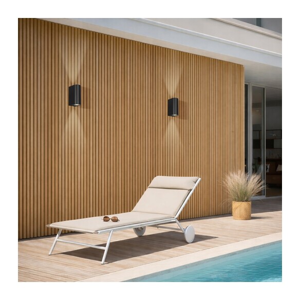 EOS2 EX2-WH - EOS II Exterior 2 Wall Light - WhiteEOS2 EX2-WH