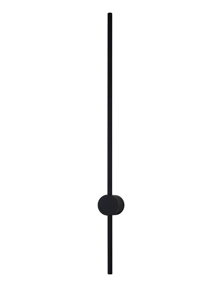 SABER1 Interior Wall Light Round 12W Black - SABER1