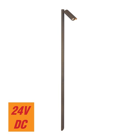 ESLEN PT3-BRS324 - Post Light - Natural Brass