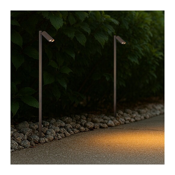 ESLEN PT3-BRS324 - Post Light - Natural BrassESLEN PT3-BRS324