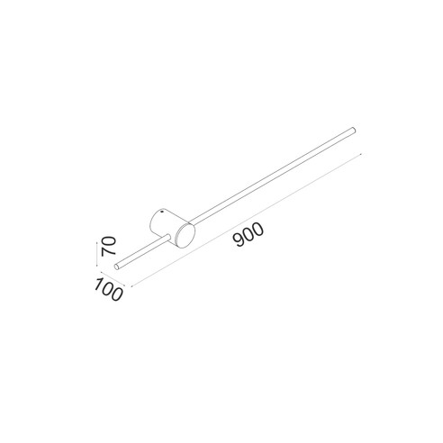 SABER1 - SABER Interior Linear LED Dual-CCT Wall SABER1