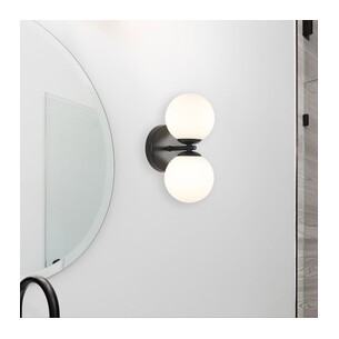 OL54292BK - OBERON.2 Twin Black with Opal Ball Up and Down OL54292BK 2